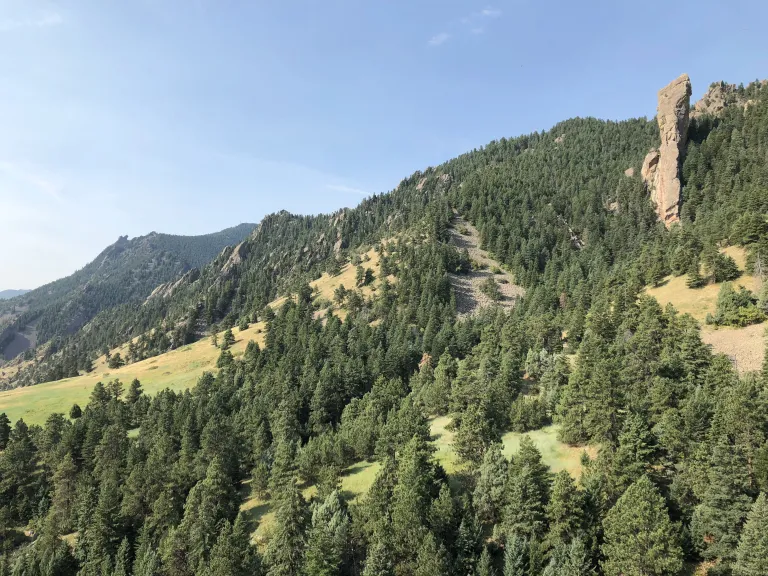 Shadow Canyon North Trail view