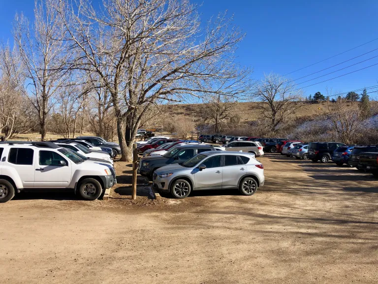 South Mesa Trailhead lot
