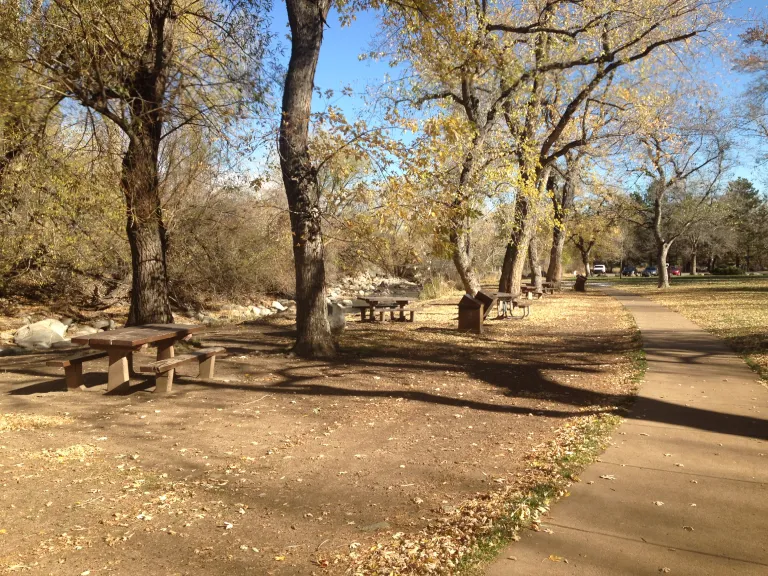 Eben G. Fine Park Stream Bank Restoration Before Photo
