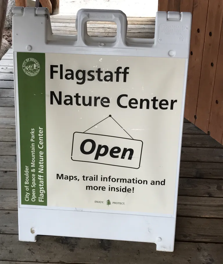 Sign at the Flagstaff Nature Center