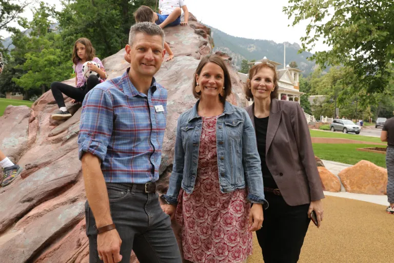 Chautauqua playground renovation celebration