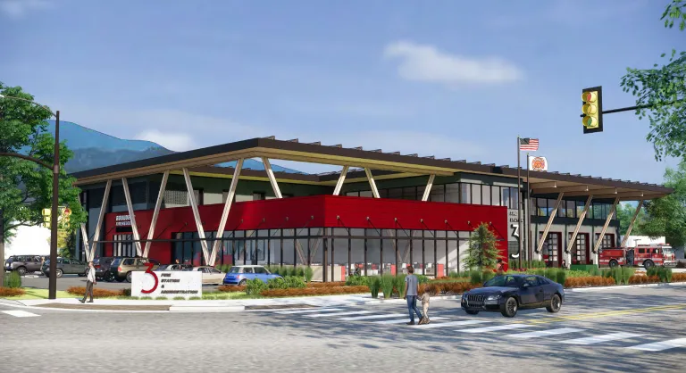 Fire Station 3 Render