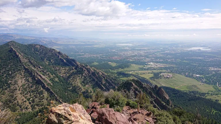 View from Bear Peak