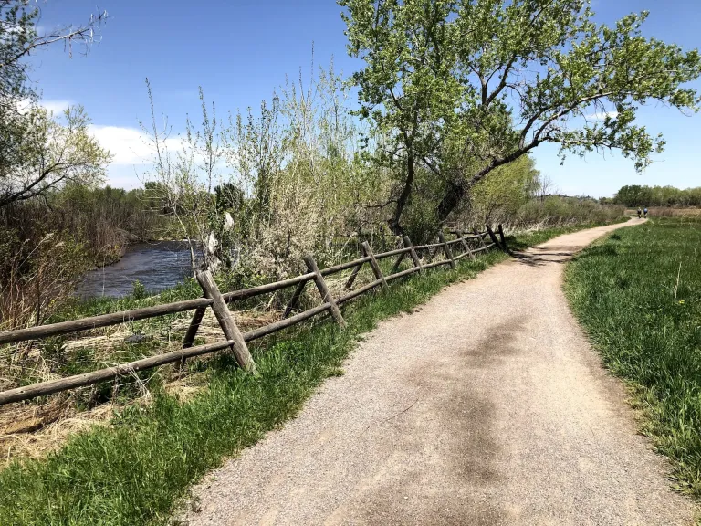 South Boulder Creek Trail in spring