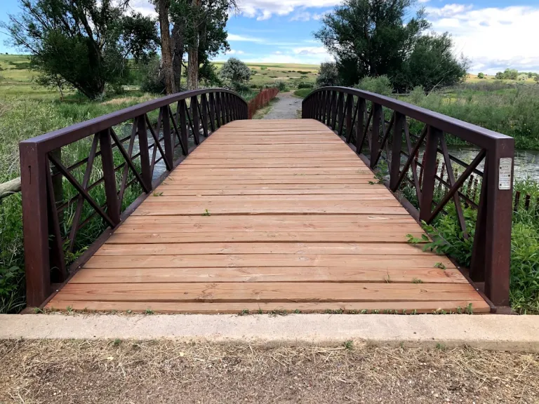 White Rocks Trail bridge