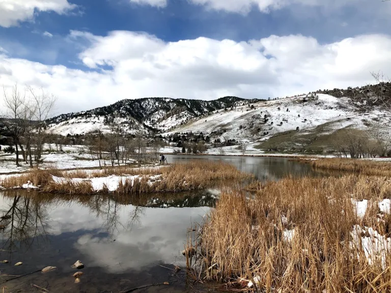Wonderland Lake in winter
