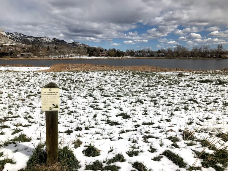 Wonderland Lake in winter