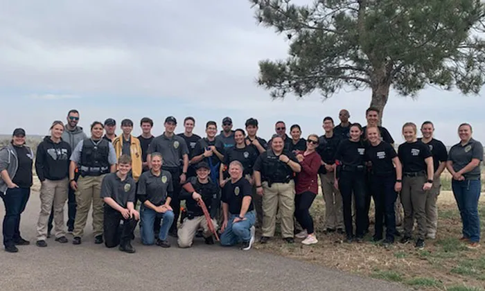 Boulder Police Cadet Program training
