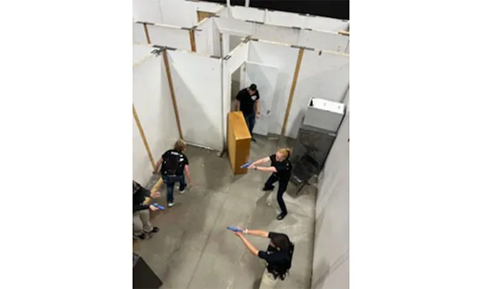 Boulder Police Cadet Program training