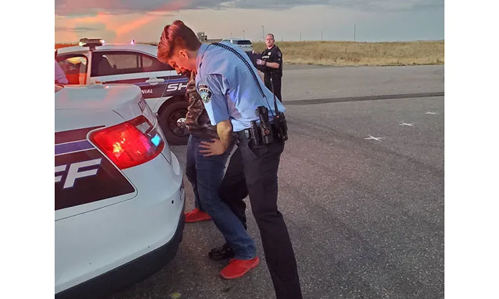 Boulder Police Cadet Program training