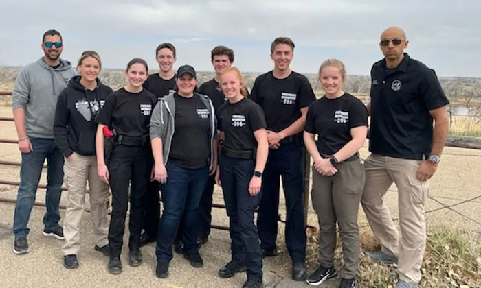 Boulder Police Cadet Program training