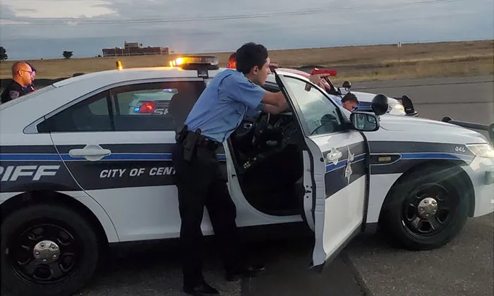 Boulder Police Cadet Program training