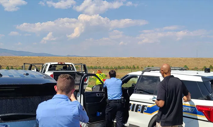 Boulder Police Cadet Program training