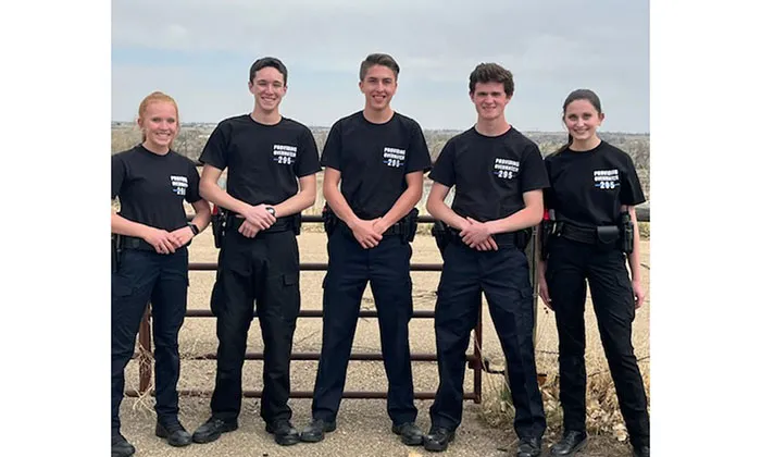 Boulder Police Cadet Program training