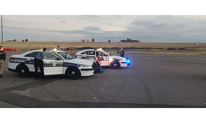Boulder Police Cadet Program training