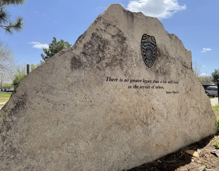 Boulder Police Line of Duty Death Memorial