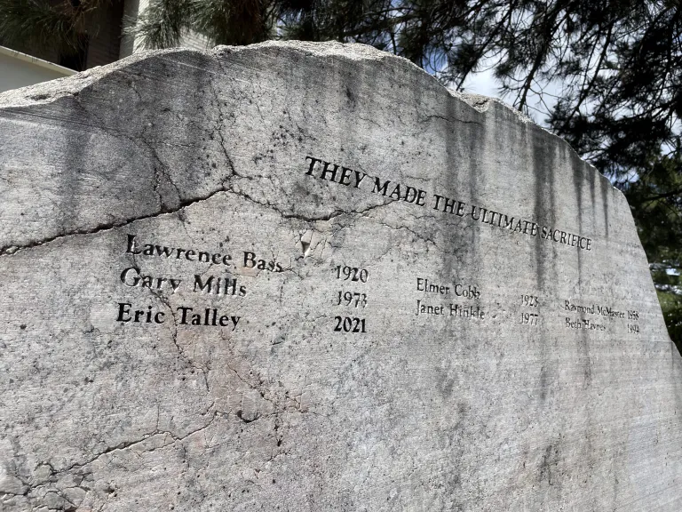 Boulder Police Line of Duty Death Memorial