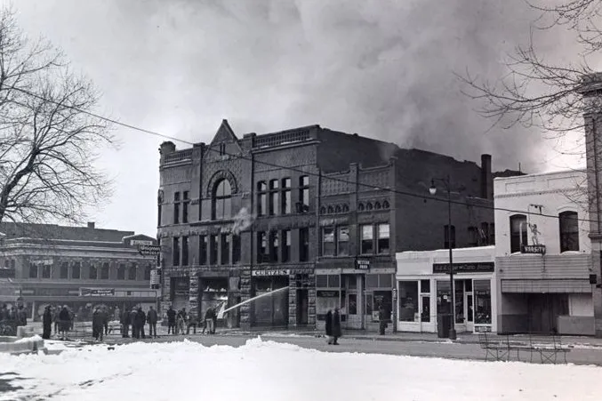 Masonic Temple Fire 1945