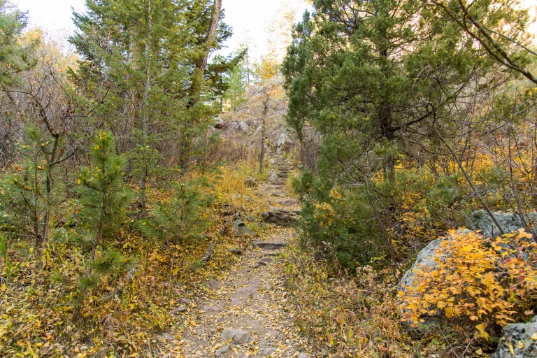 Bear Canyon Trail in Autumn