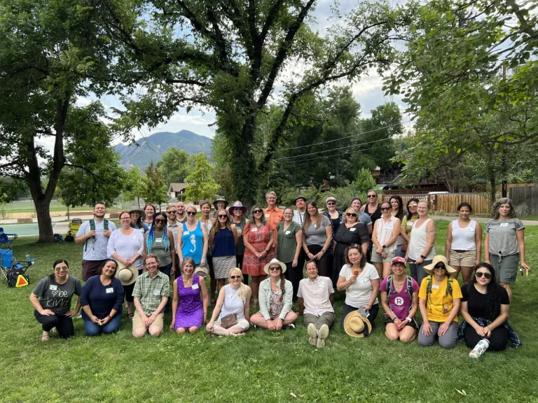 Group photo of HHS staff from the 2022 All Staff Retreat