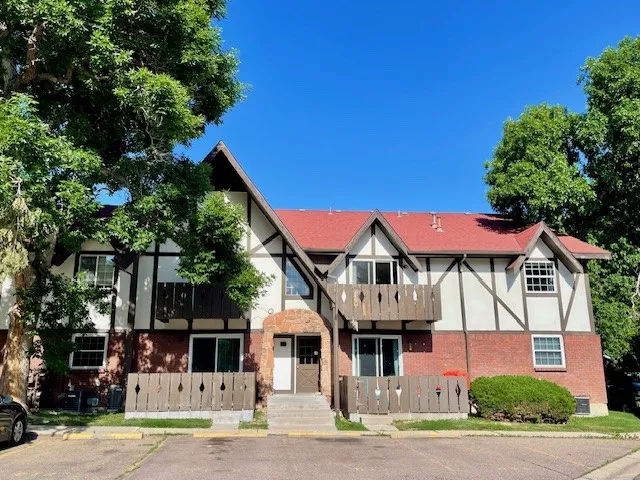 front of building