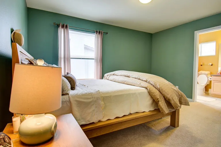 Bedroom with bed view