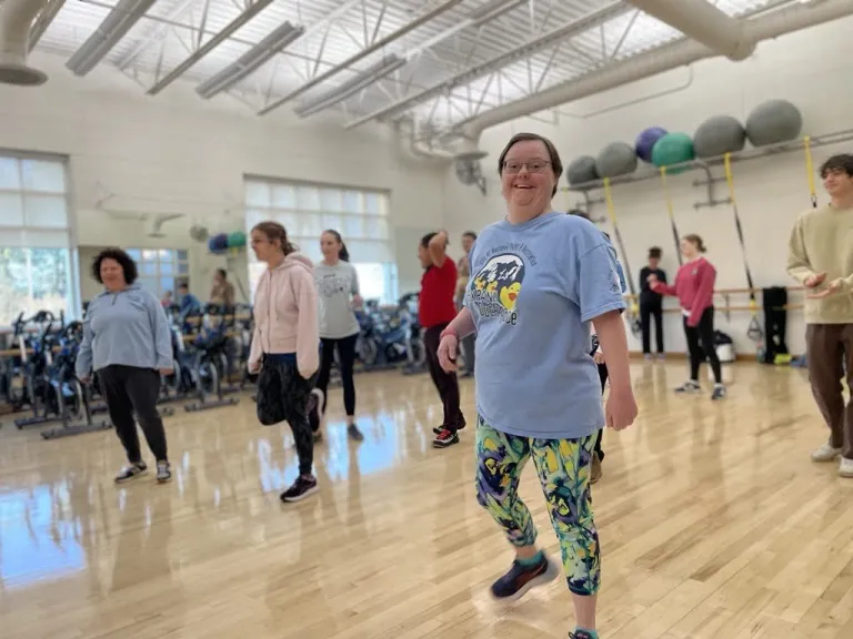 EXPAND participants and volunteers dancing