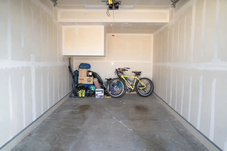 3261 Airport Rd Unit D-105 inside of garage