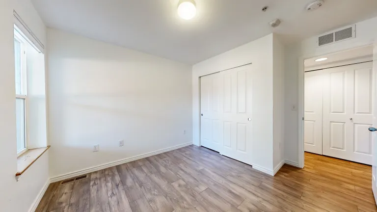 Second bedroom with closet