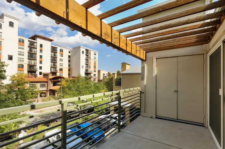 2510 Taft Drive #313 Balcony view looking at homes
