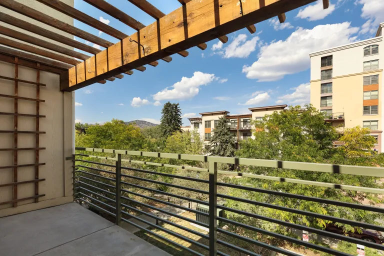 2510 Taft Drive #313 Patio balcony view