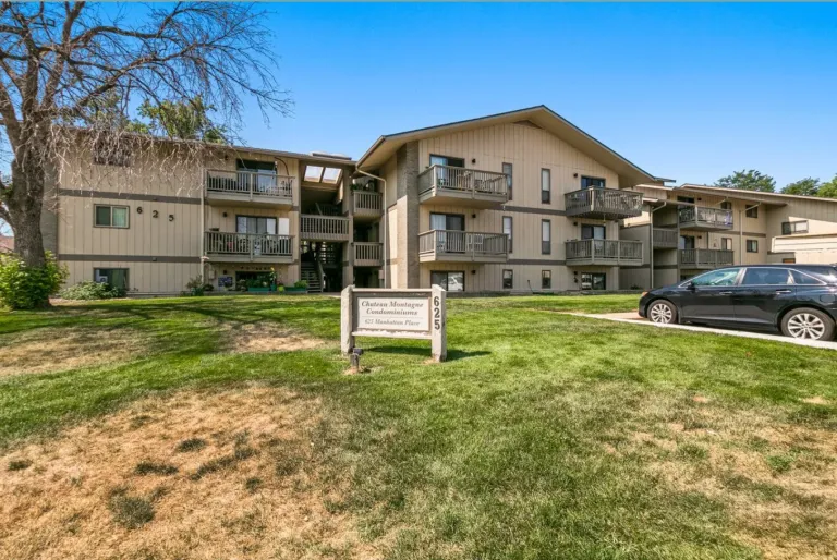625 Manhattan Pl #308 - exterior on a sunny day