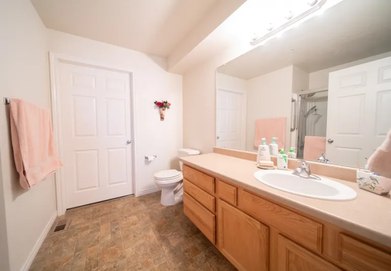 3671 Pinedale St #D Bathroom sink and toilet view