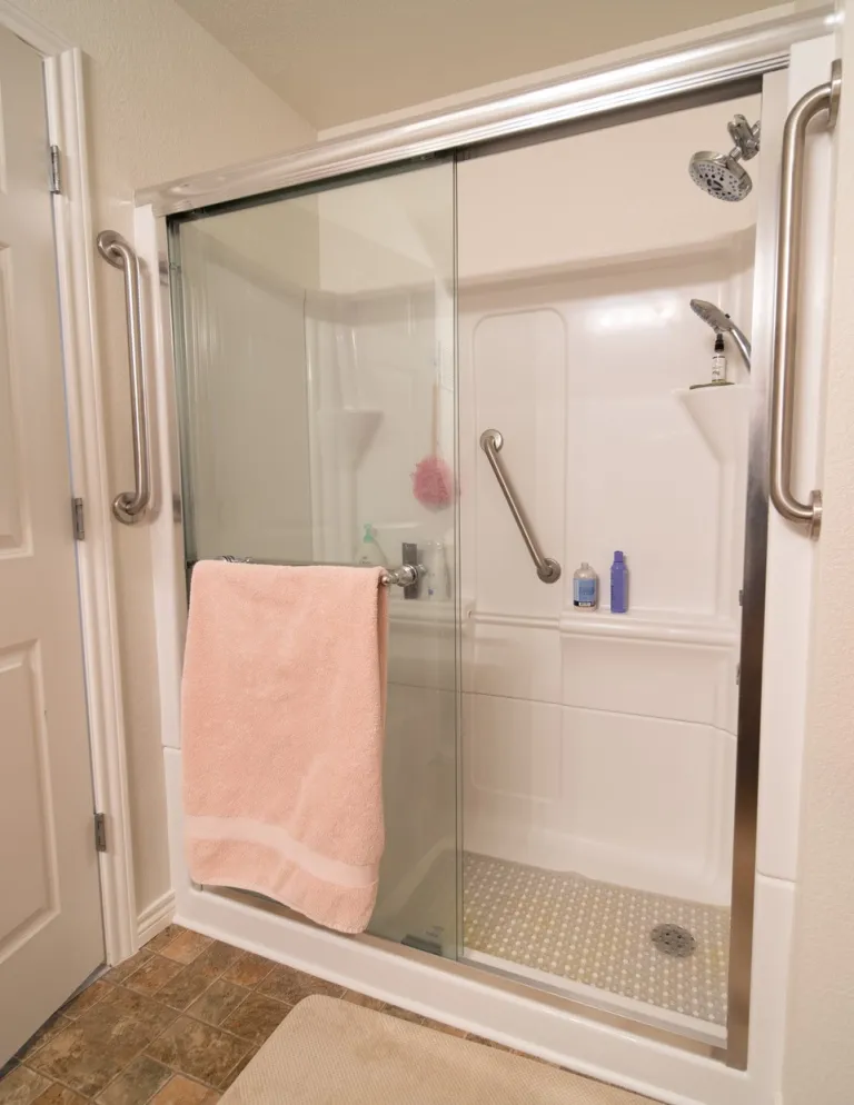 3671 Pinedale St #D Bathroom with walk-in shower
