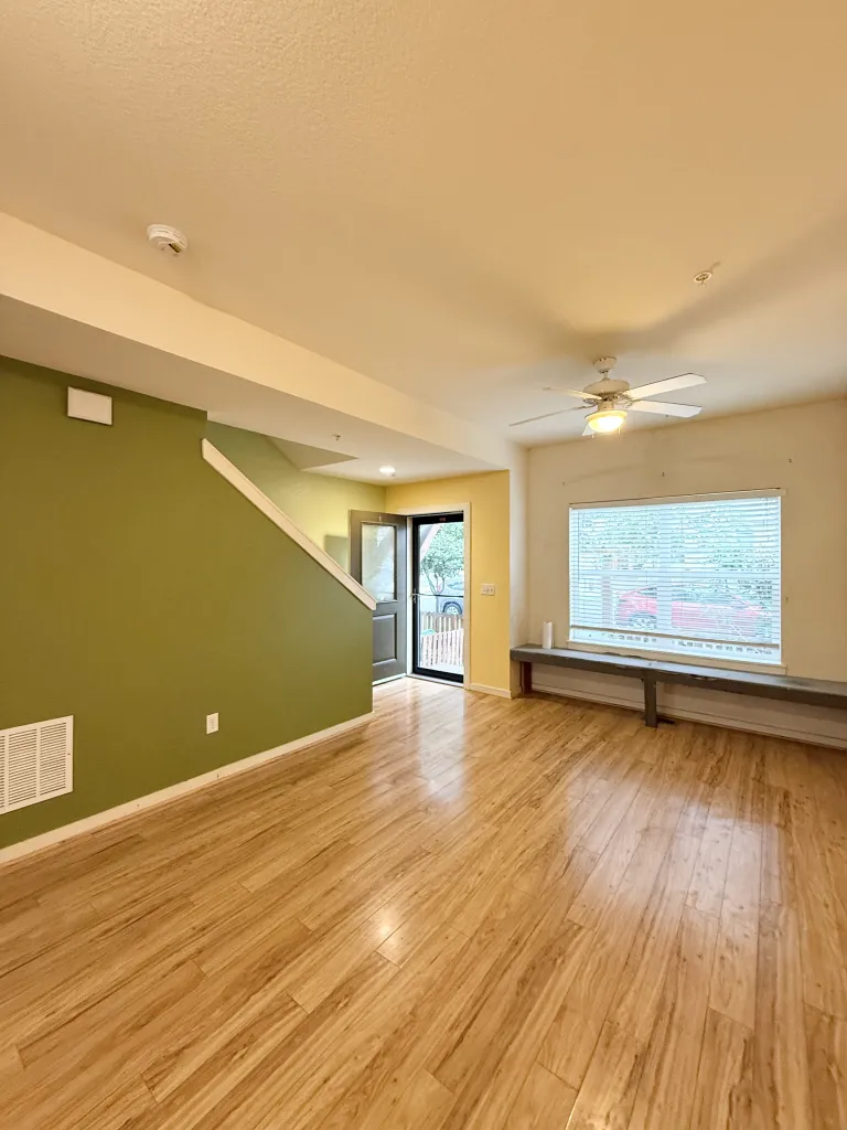4606 16th Street #9 - leaving room with wood looking wood