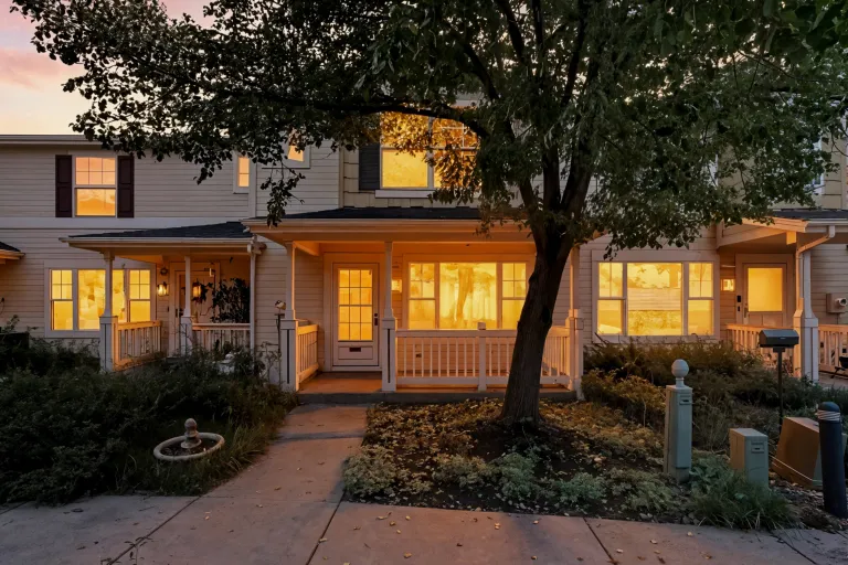 3970 Colorado Ave Boulder - Night view front of house