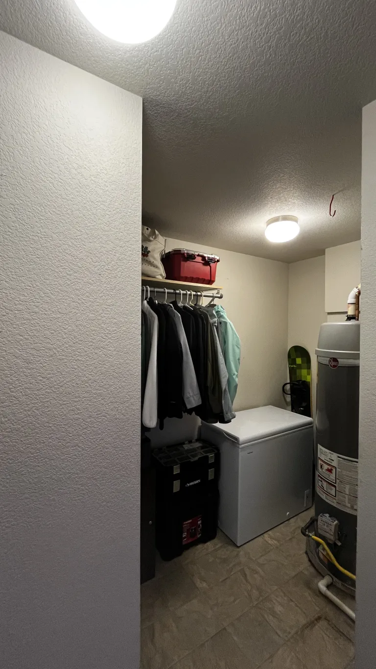 24 - 5048 Ralston K - Walk in closet and water heater