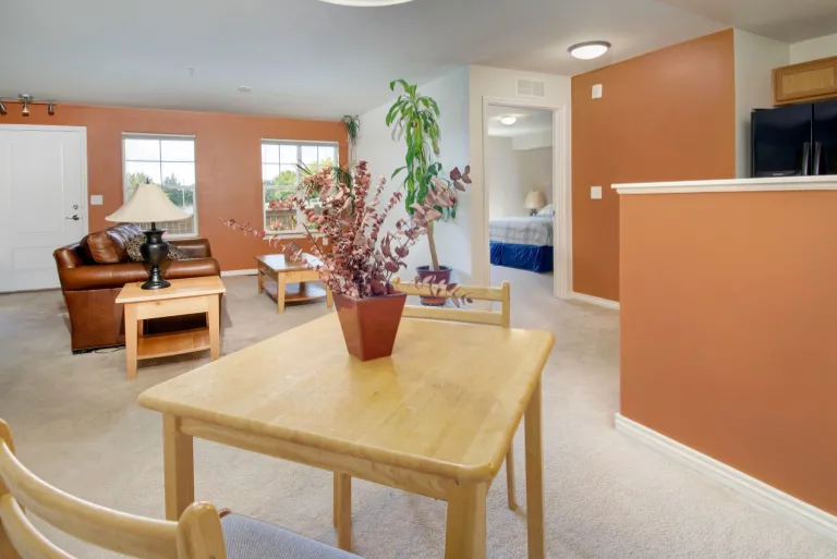 3674 Silverton St Unit C - living room and kitchen view