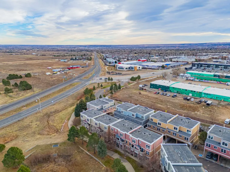 1045 Laramie Blvd Unit F - Outside building view from above