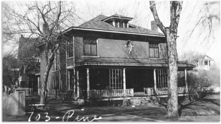 The Cowie House at 703 Pine St.