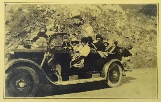 Molloy Scenic Tours on old automobile