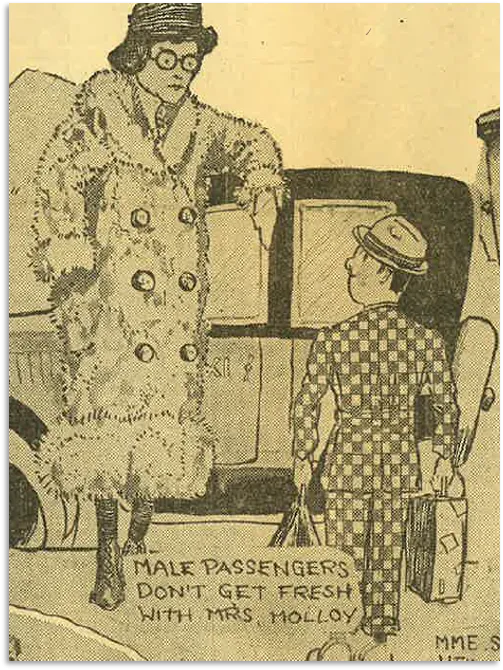 “Taxi! Taxi!” Cartoon