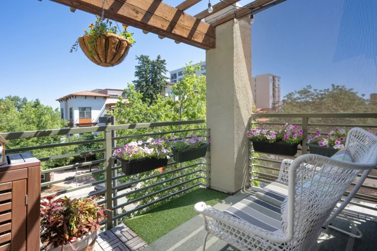2510 Taft Drive Unit 300 Patio view