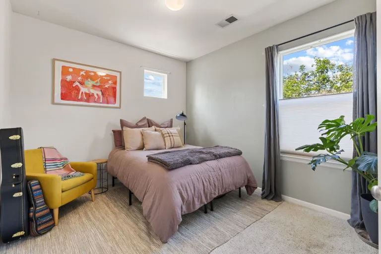 2630 Iris Avenue Unit A2 Bedroom with large window