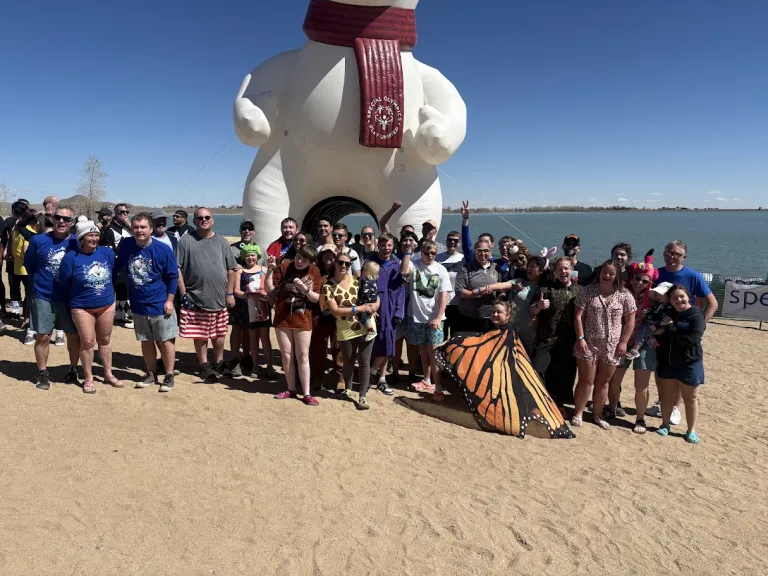 EXPAND participants to the Special Olympics Polar Plunge