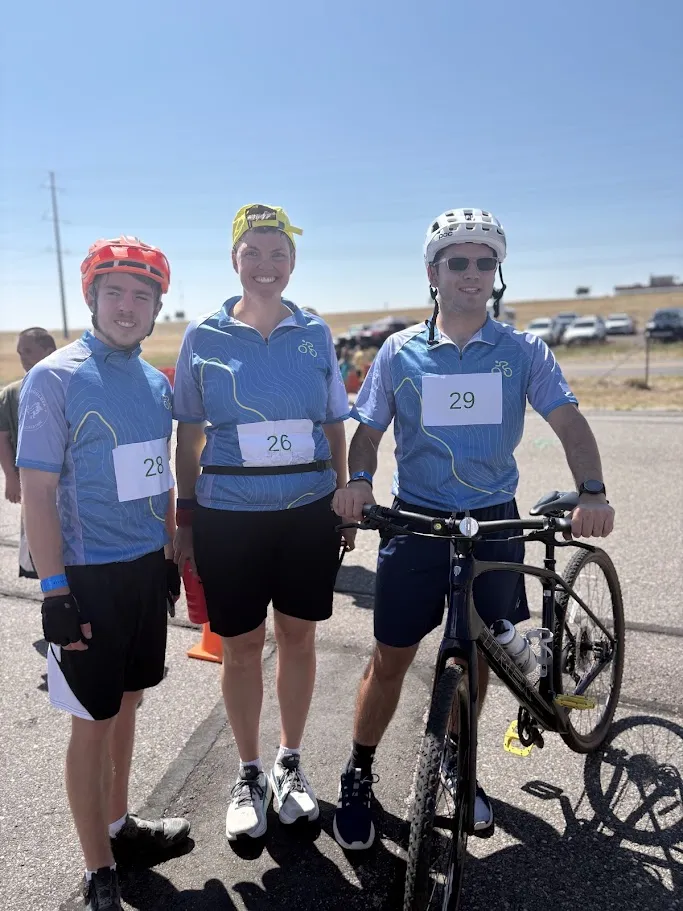 Expand participants prepare for the Special Olympics cycling event