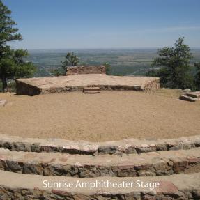 View of Sunrise Amphitheater Stage