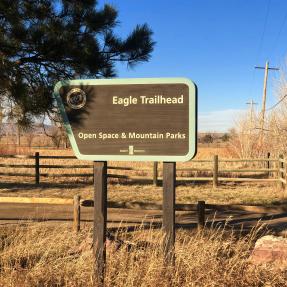 Eagle Trailhead sign