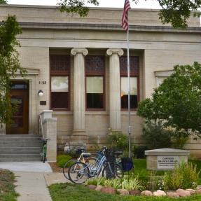 Front of Carnegie Library 