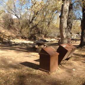 Eben G. Fine Park Stream Bank Restoration Before Photo